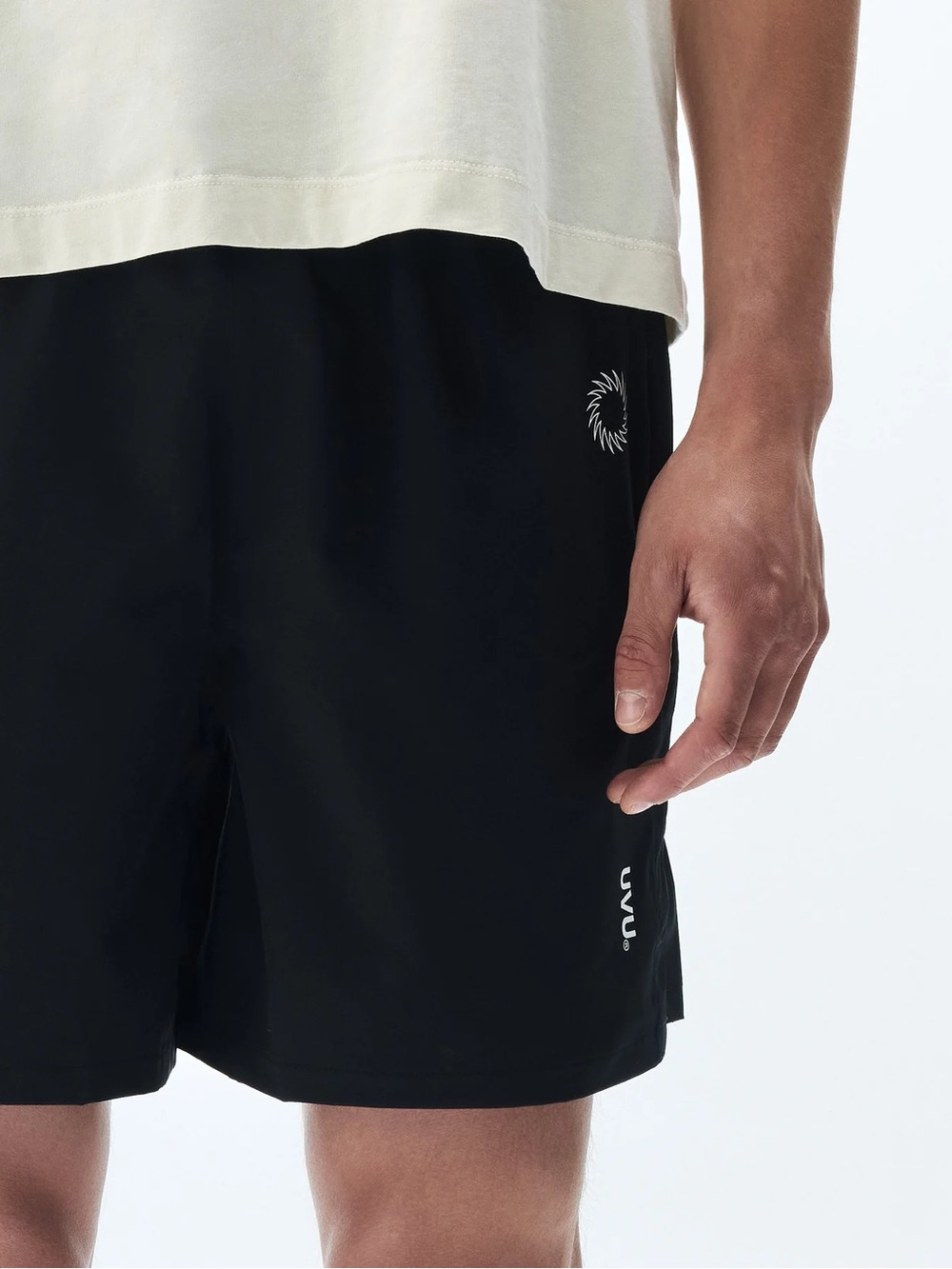 UVU Black Athletic Shorts with Drawstring size large